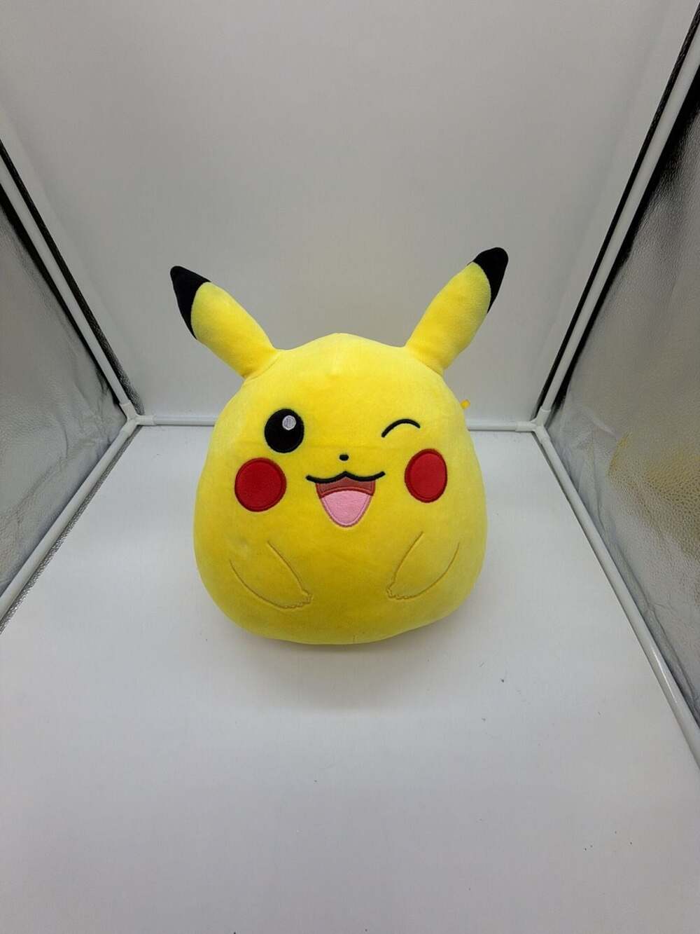 Squishmallows Pokémon Winking Pikachu 10-Inch Plush Stuffed Animal